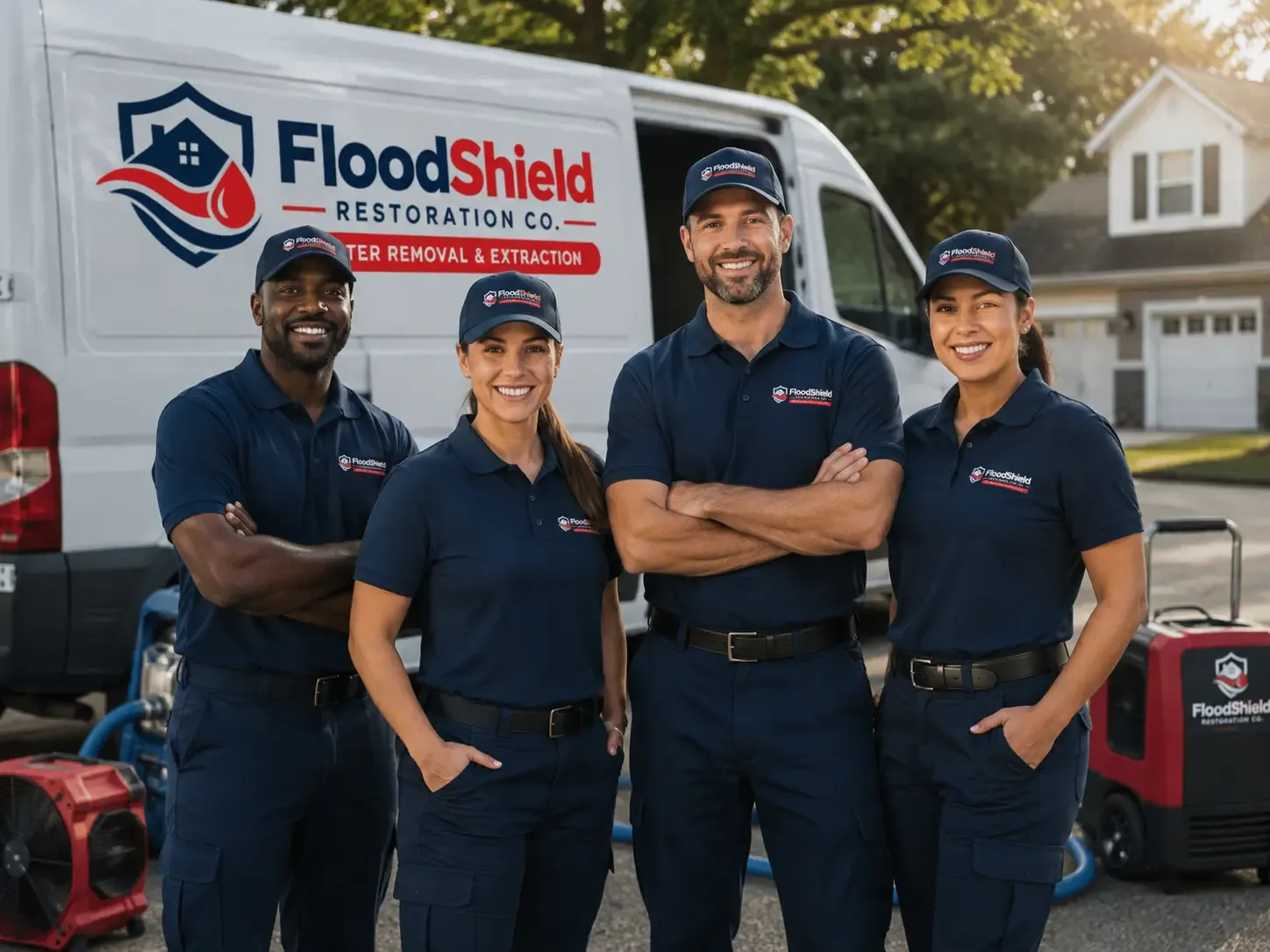 Flood Damage Restoration company in Garden Grove, IA